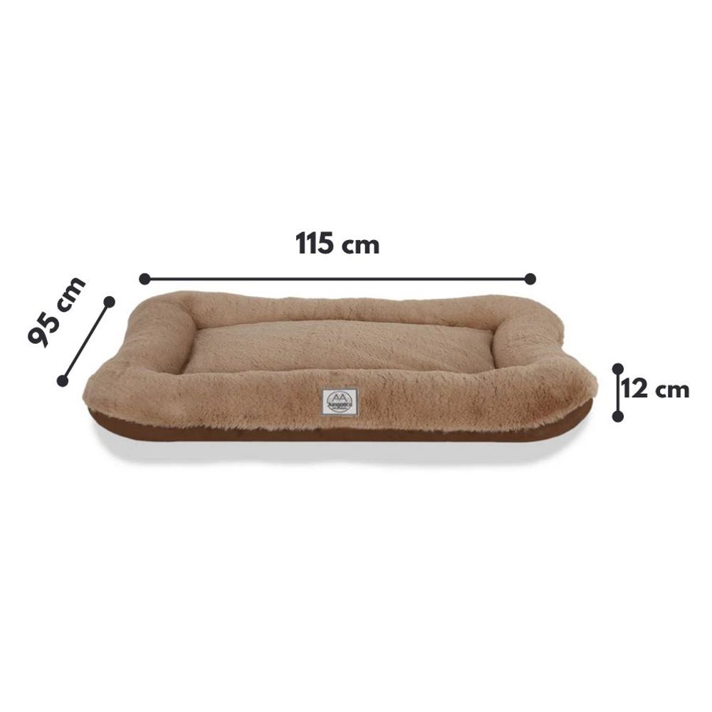 Pet bed Sally Dog 95 x 115, colour: brown slika 5