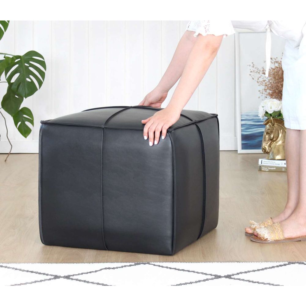Pouffe Ottowel - Crni slika 3