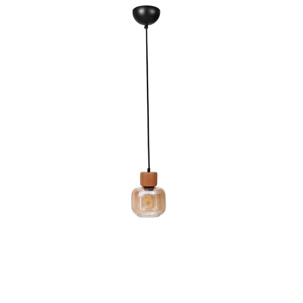 Opviq Luster 642, med, hrast, crna slika 2