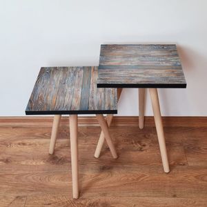 Nesting Sto 2Shp69 - Plavi Sivi (2 Komada)