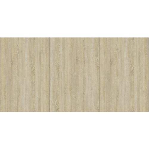 Blagovaonski stol boja hrasta sonome 180 x 90 x 76 cm iverica slika 26