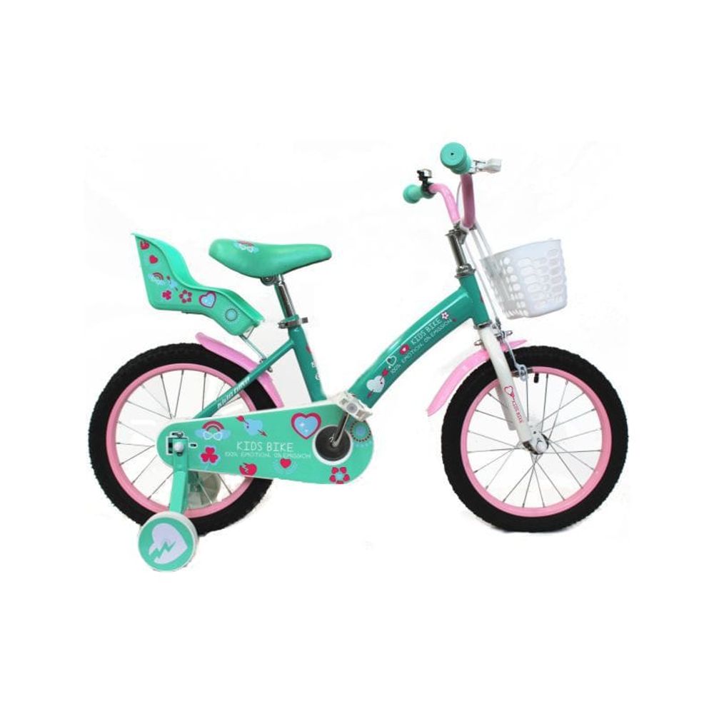 Dječiji bicikl Kids Bike 16"26629/KB005 - Mint/Pink slika 1