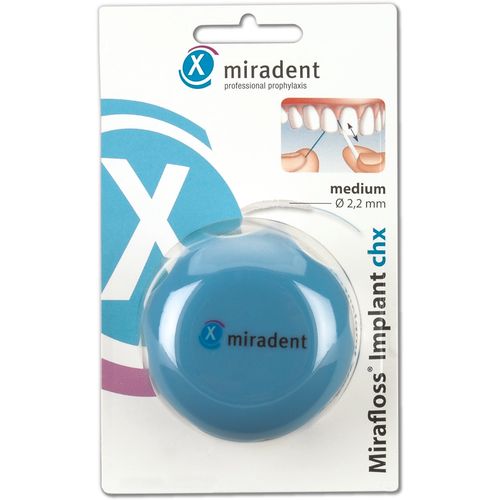 Miradent Mirafloss Implant CHX MEDIUM slika 1