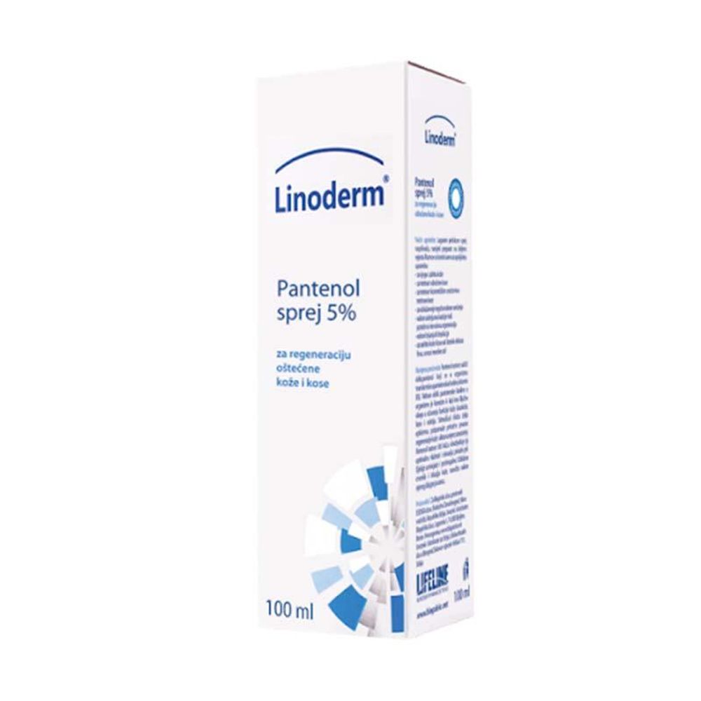LINODERM PANTENOL SPREJ 5% 100ML slika 1