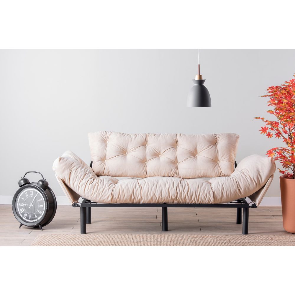 Nitta Triple - Trostruki Krem Sofa na Razvlačenje slika 2