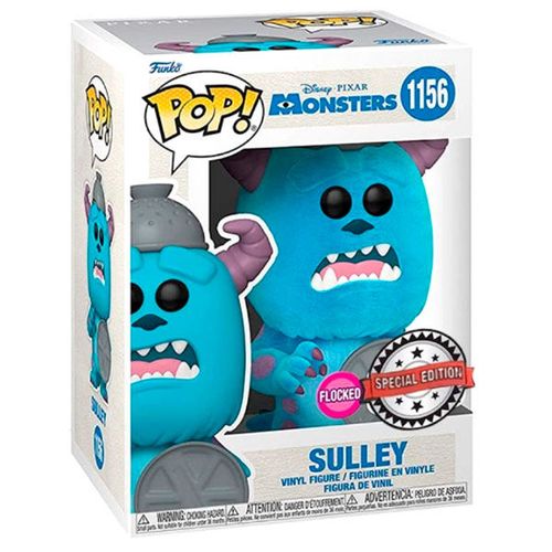 Ekskluzivna POP figura Disney Monsters Inc 20. obljetnica Sulley Flocked slika 1