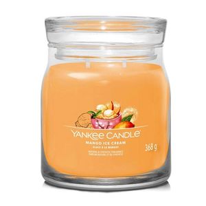 YANKEE CANDLE SIGNATURE MEDIUM, svijeća mirisna Mango Ice Cream 1632325E