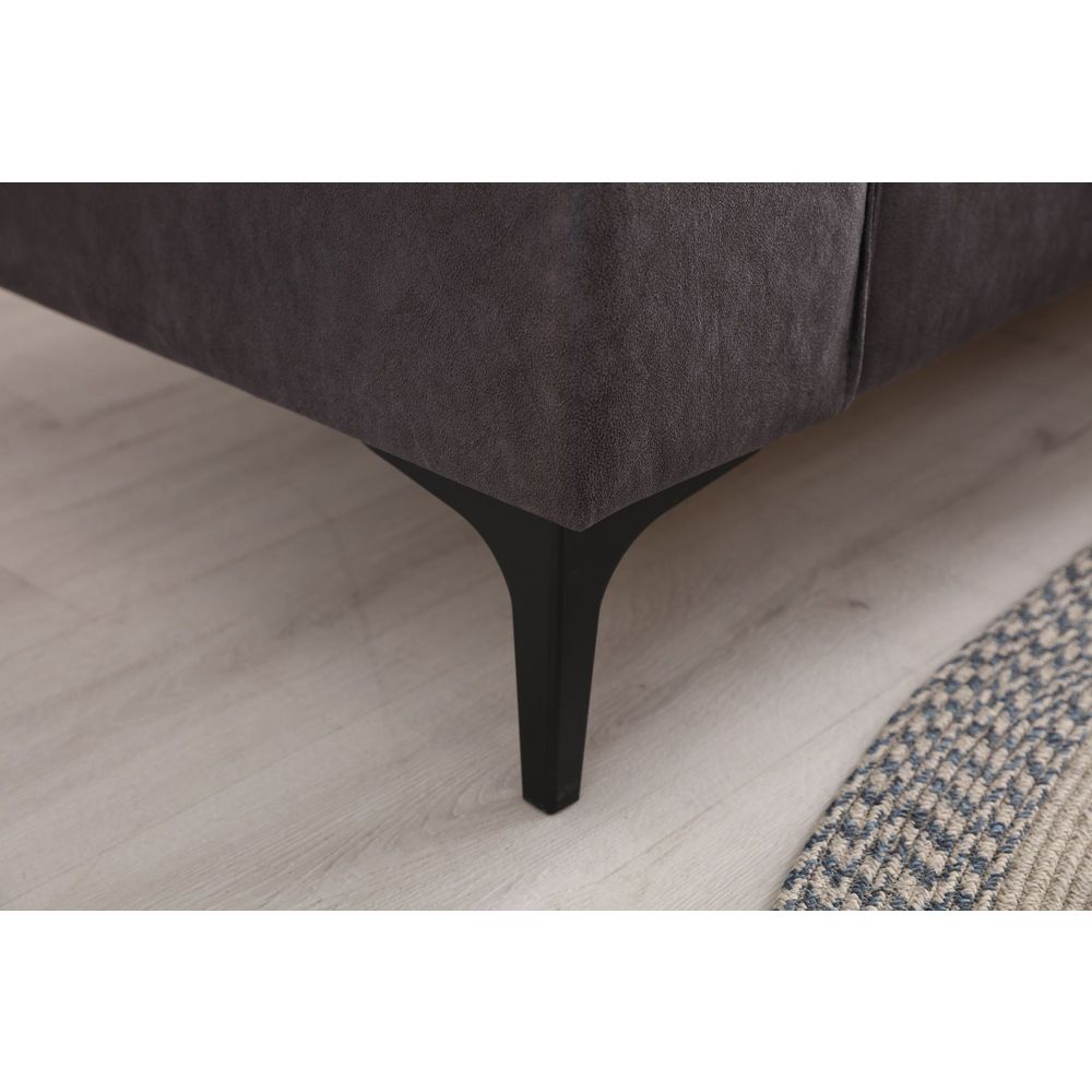Ugaona Sofa Nova Petra R - boja: antracit slika 6
