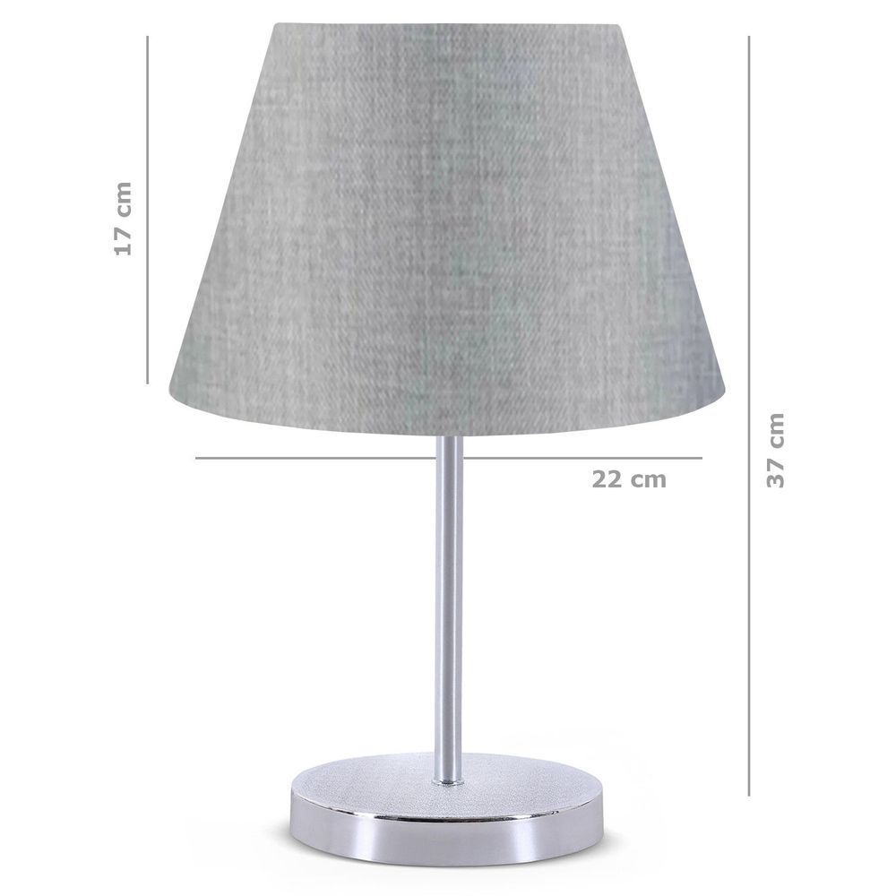 AYD-2853 Siva Stolna Lampa slika 3
