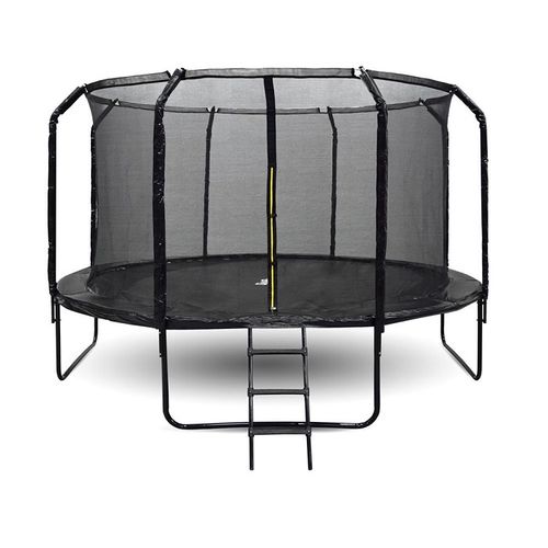 Vrtni trampolin SkyFlyer crni – 426 cm slika 1