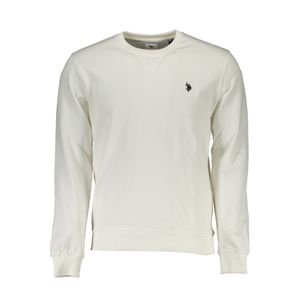 US POLO SWEATSHIRT WITHOUT ZIP MAN WHITE