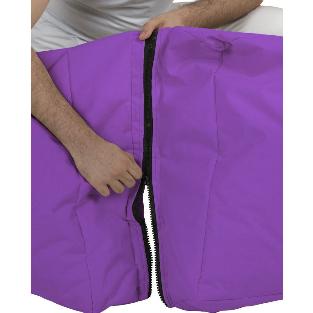 Multifunkcionalni Sofa Krevet Pouf - Ljubičasti Vrt Bean Bag slika 3