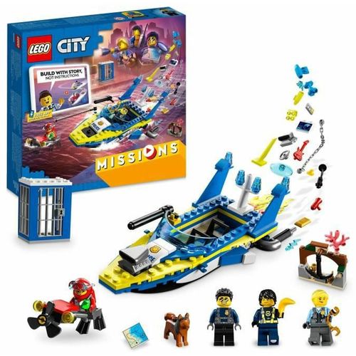 Playset Lego City 60355 Police Detectives Water Missions slika 1