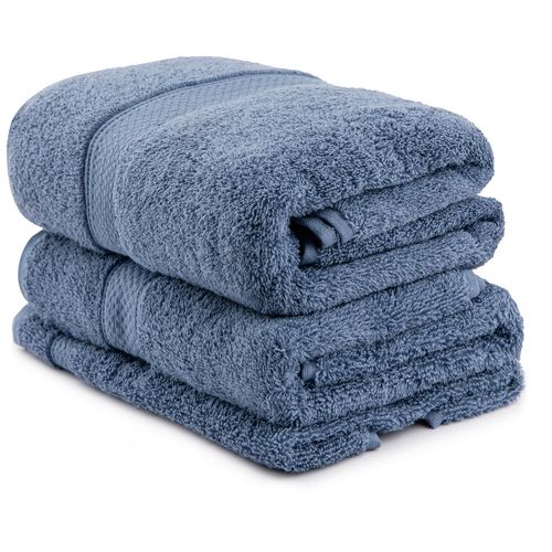 Colorful - Royal Royal Blue Towel Set (3 Pieces) slika 1