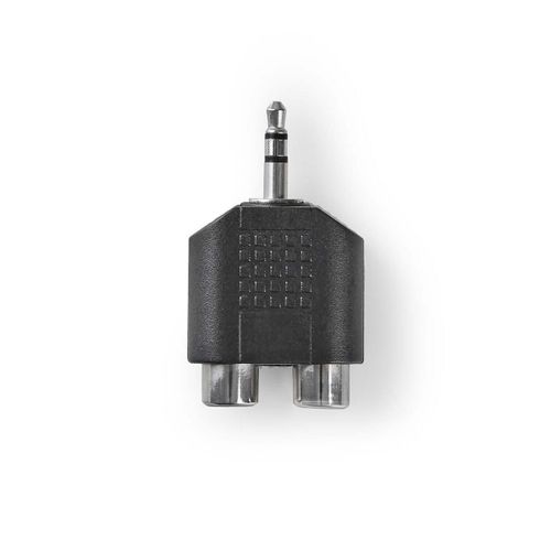 Adapter NEDIS, 3.5mm TRS (M) na 2x RCA (Ž), blister slika 1