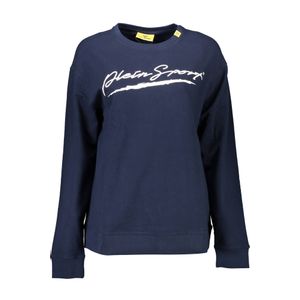 PLEIN SPORT SWEATSHIRT WITHOUT ZIP WOMAN BLUE