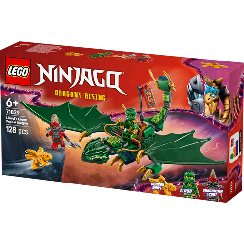 LEGO® NINJAGO® 71829 Lloydov zeleni šumski zmaj slika 5