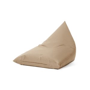 Atelier Del Sofa Pyramid Big Bed Pouf - Mink Mink Garden Bean Bag