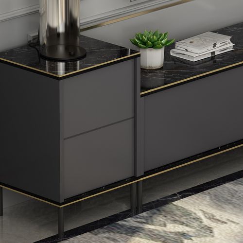 Imaj - Anthracite Anthracite TV Unit slika 5