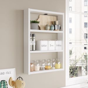 Pr1-W Bijela Zidna Polica