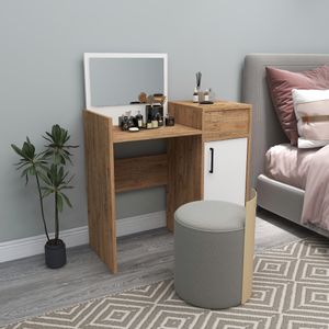 Sedef - Atlantic Pine, White Atlantic Pine
White Make-Up Table