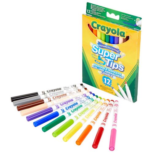 Crayola Markeri Supertips 12 Kom slika 3