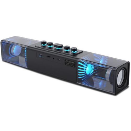 Microlab MS213C Bluetooth speaker soundbar 2x15W, USB, SD, AUX, LED/black slika 1