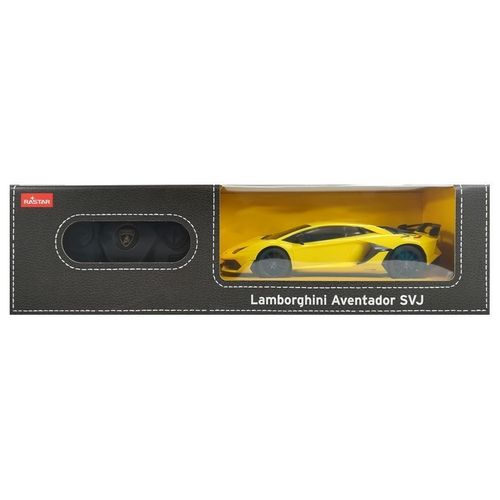 Licencirani auto na daljinsko upravljanje Lamborghini Aventador Rastar 1:24 - žuti slika 5