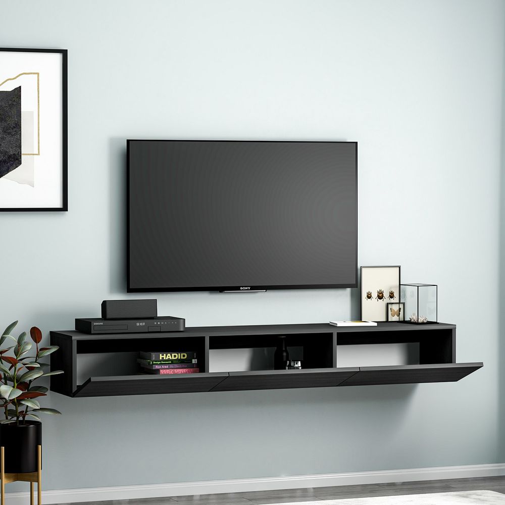 TV stalak Terra - boja crna slika 4