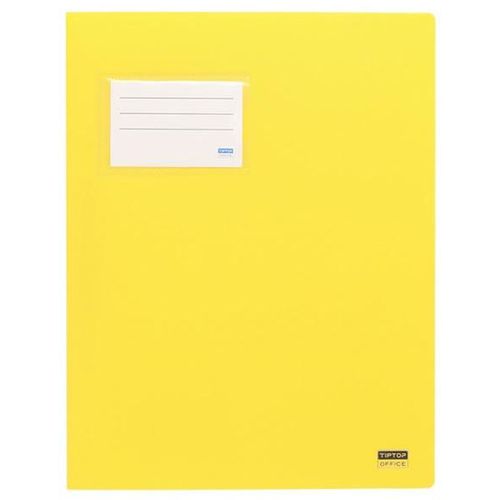 TipTop Office Fascikla sa Mehanikom & Prozor za karticu, A4 PP, Žuta slika 1