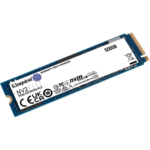 Kingston SSD Disk, 500GB, M.2 NV2 NVMe PCIe 4.0 x 4 - SNV2S/500G slika 1