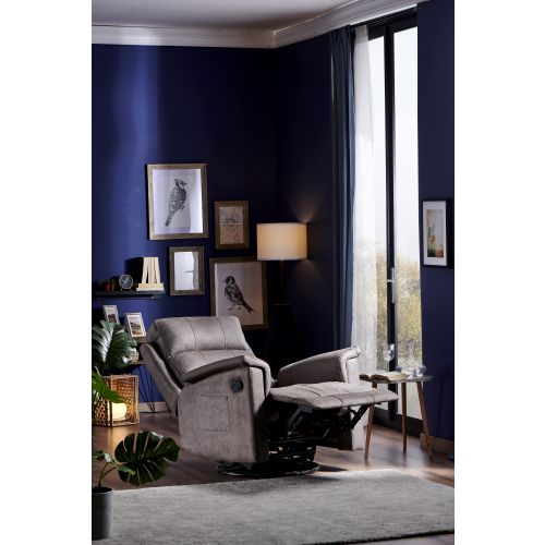 Joyful TV Grey Recliner slika 3