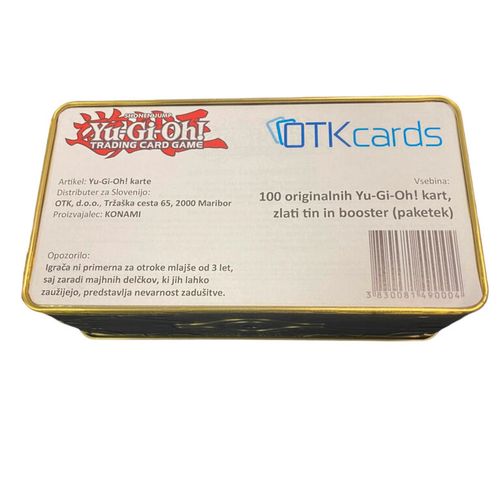 YU-GI-OH TCG: 100 CARDS + METAL BOX + BOOSTER PACK slika 4