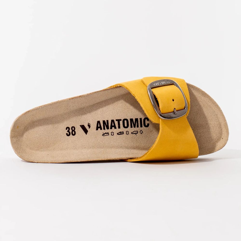 Vesna Anatomske papuče Lora, Žute slika 3