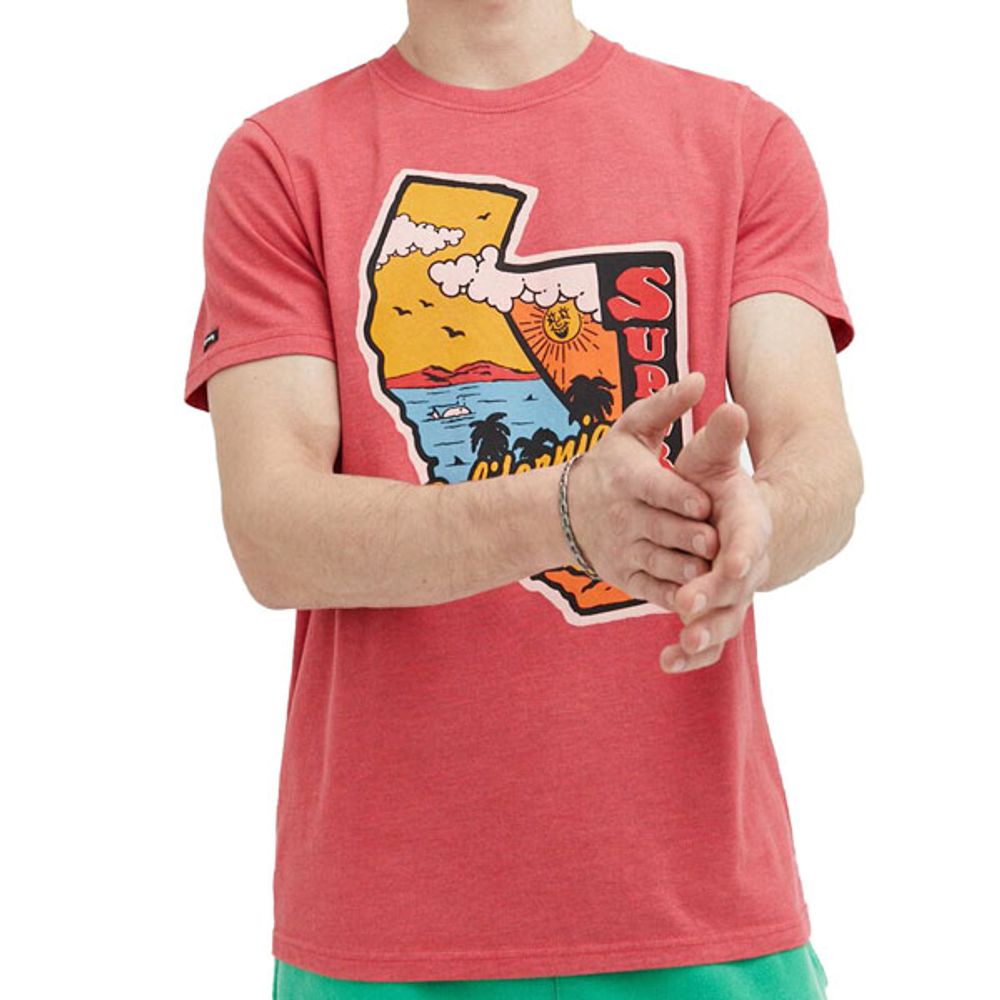 Superdry Muška majica Vintage Travel Sticker slika 1
