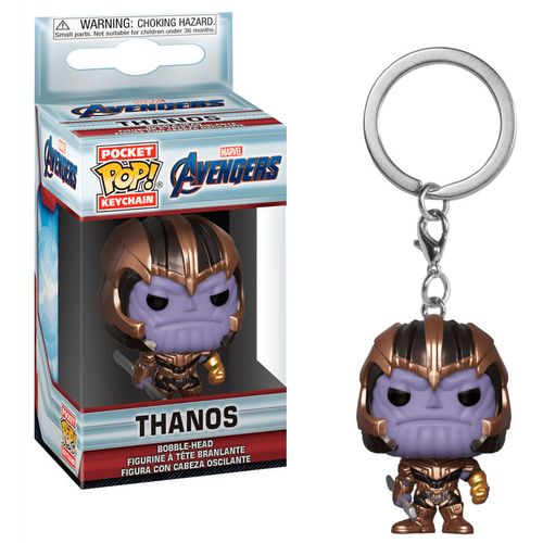 Pocket POP privjesak za ključeve Marvel Avengers Endgame Thanos slika 1