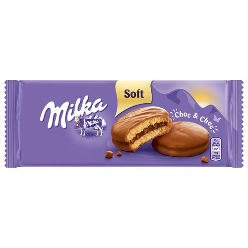 Milka biskvit choc & choc  150g slika 1