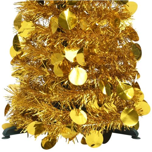 Prigodno umjetno božićno drvce zlatno 150 cm PET slika 15