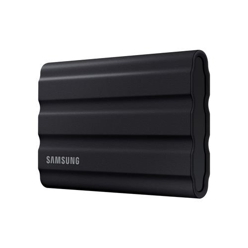 Samsung MU-PE4T0S/EU Portable SSD 4TB, T7 SHIELD, USB 3.2 Gen.2 (10Gbps), Rugged, [Sequential Read/Write: Up to 1,050MB/sec /Up to 1,000 MB/sec], Black slika 1