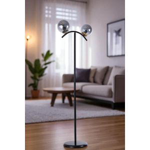 Opviq Podna lampa 930, siva, crna
