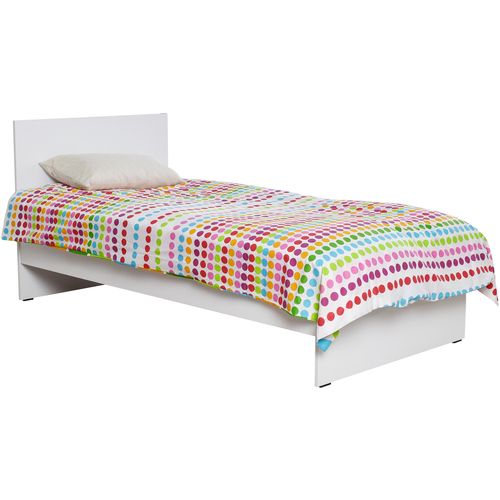 KRY-090-BB-2 White Single Bedstead slika 4