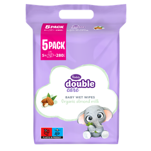 Violeta Baby vlažne maramice Badem 5x56 komada