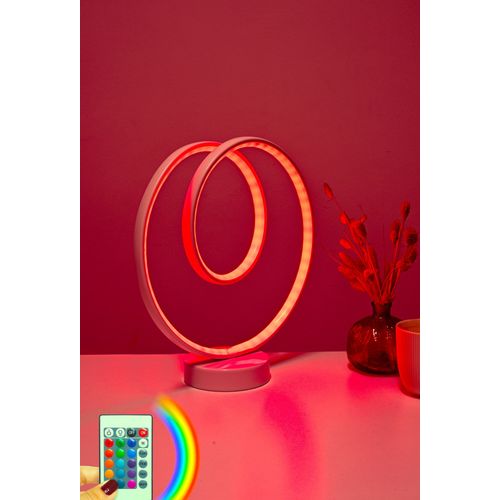 Opviq Stolna svjetiljka, Cezanne White - Multicolor Light slika 6