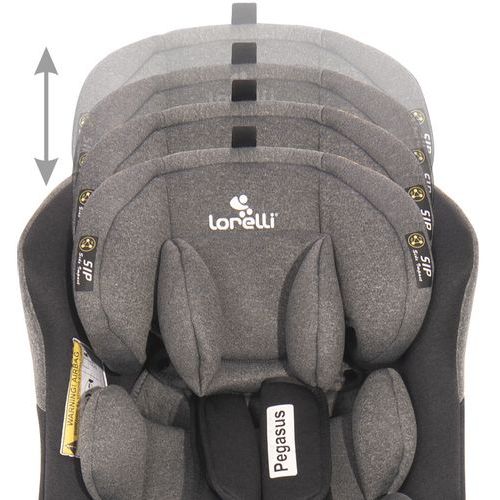 LORELLI PEGASUS Autosjedalica SPS 360° Isofix Light/Dark Grey 0-12 godina/0-36 kg (0+/1/2/3) slika 16