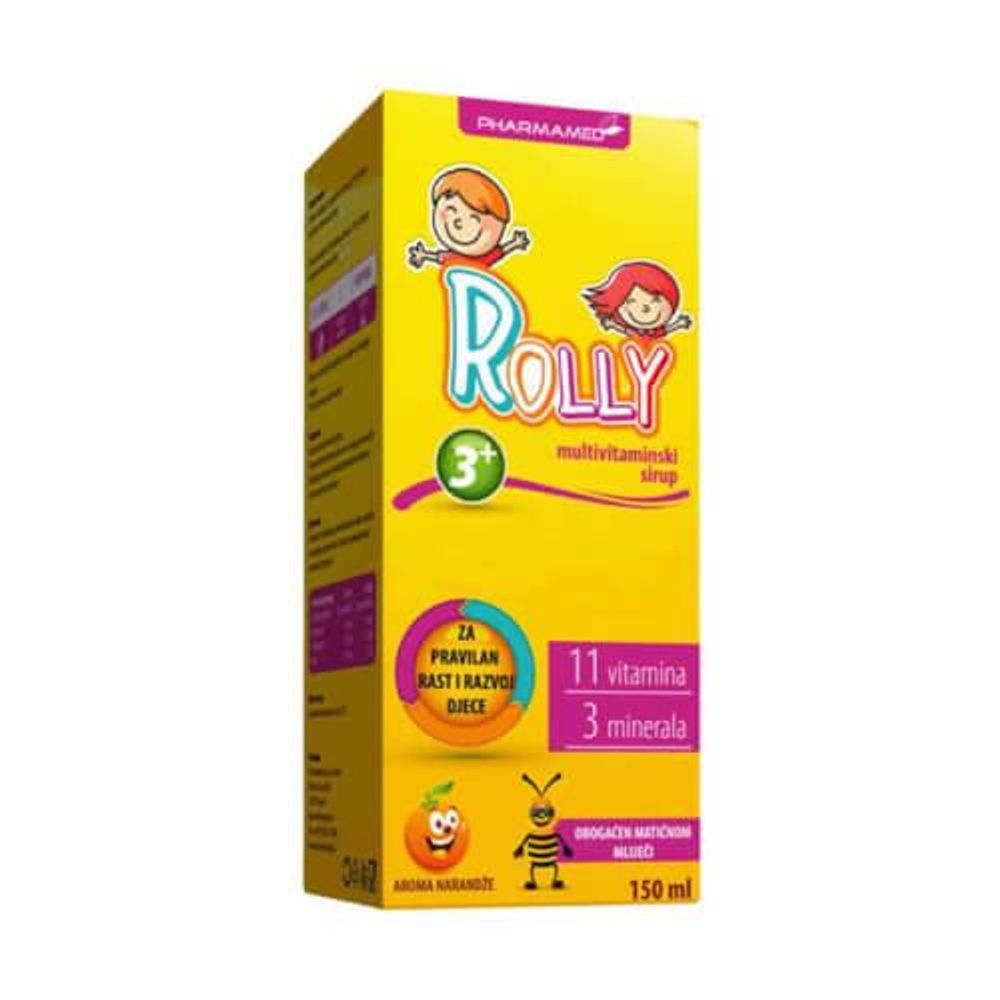 Rolly Multivitaminski Sirup 150Ml slika 1