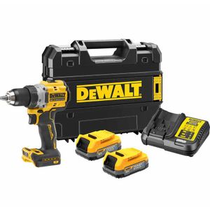 DEWALT DCD800E2T-QW - 18V XR BUŠILICA ČEKIĆ BEZ ČETKICA - SA 2 BATERIJE I PUNJAČEM