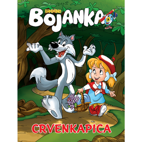 Bojanka Crvenkapica, bajka braće Grimm slika 1