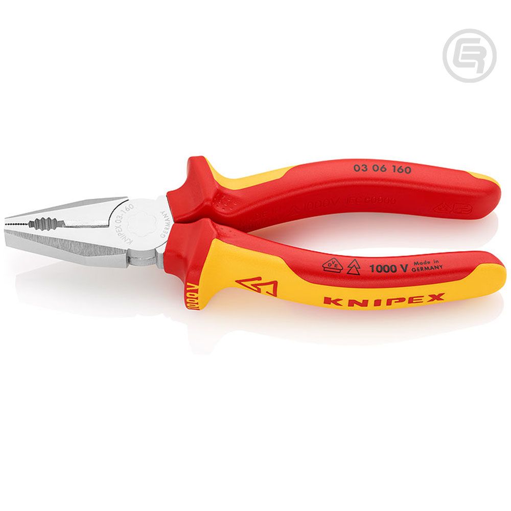 Knipex Kliješta Kombinovana 160mm 1000V  – 03 06 160 slika 1