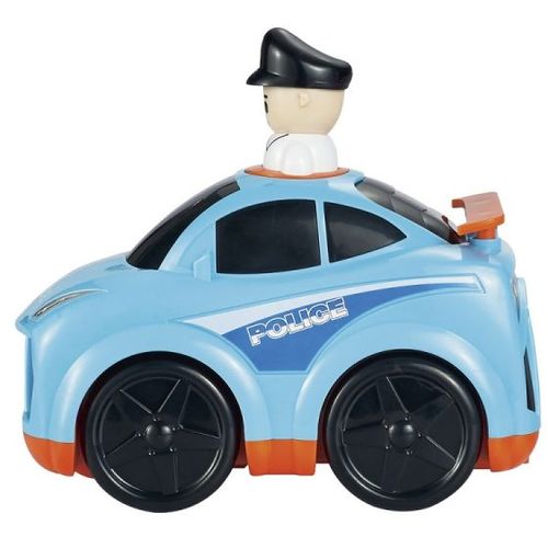 Infunbebe Igračka Za Bebe Press N Go Police Car slika 4