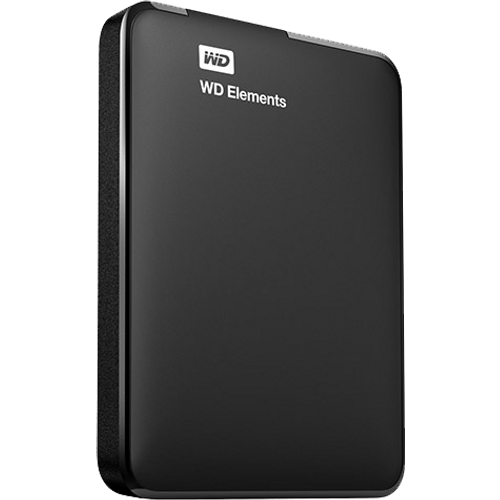 Western Digital WDBUZG0010BBK-WESN External HDD 1TB, USB3.0, Elements Portable, Black slika 1